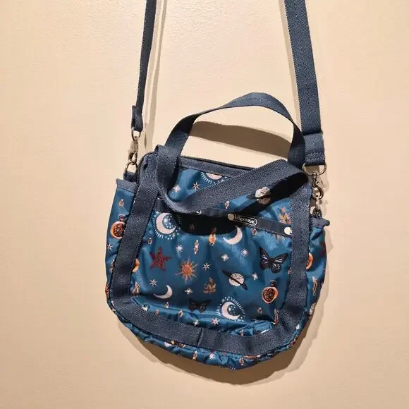 Lesportsac Celestial Shimmer Limited Edition Small Jenni Cross Body Bag - Picture 3 of 7